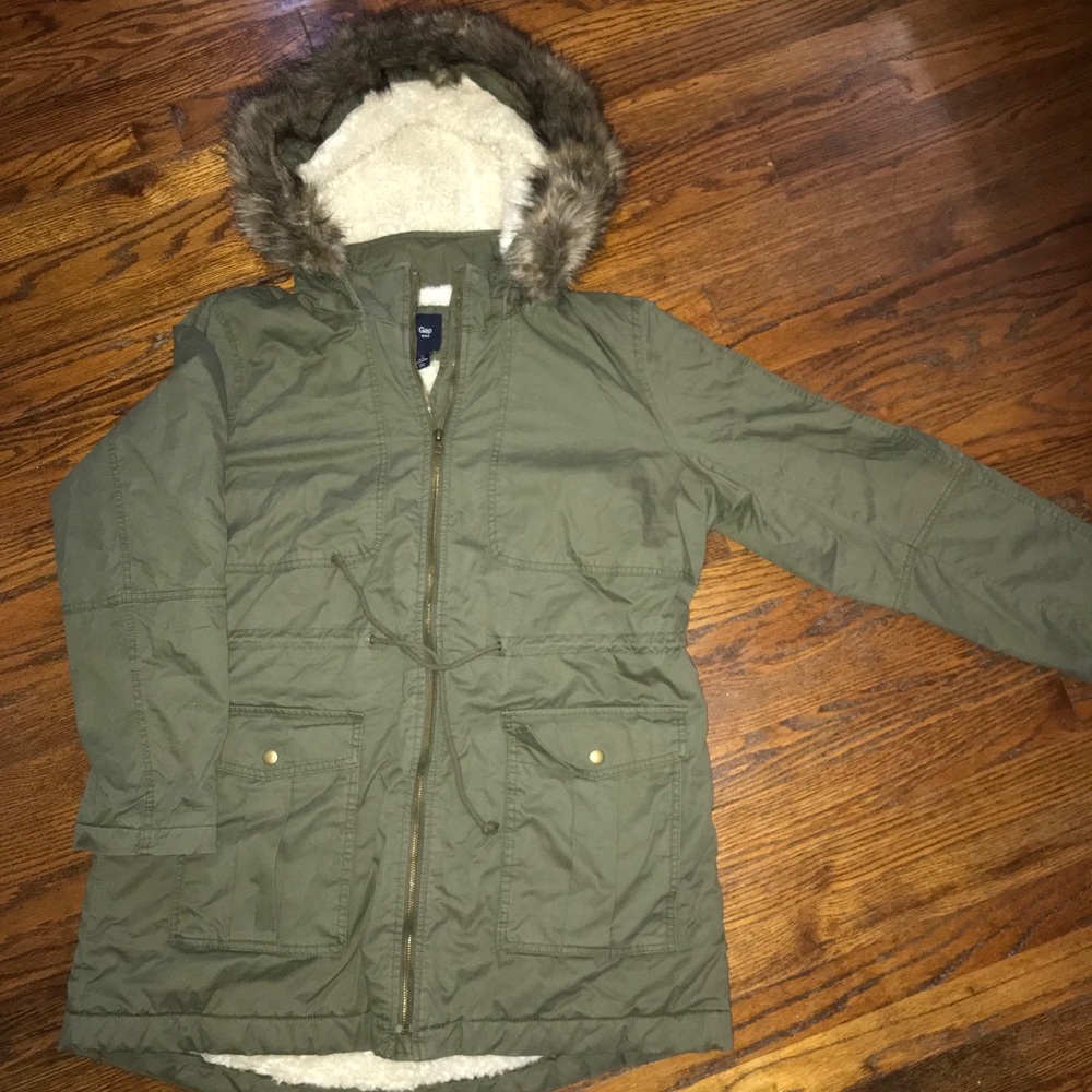Olive Green Parka  NWT
